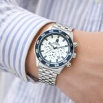 Tommy Hilfiger Silver Tone White Dial Chrono - Image 6