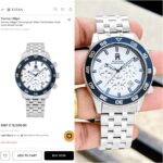 Tommy Hilfiger Silver Tone White Dial Chrono - Image 4