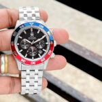 Tommy Hilfiger Silver Rotating Tachymeter Bezel