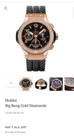 Hublot Big Bang Diamonds Chronograph - Image 5