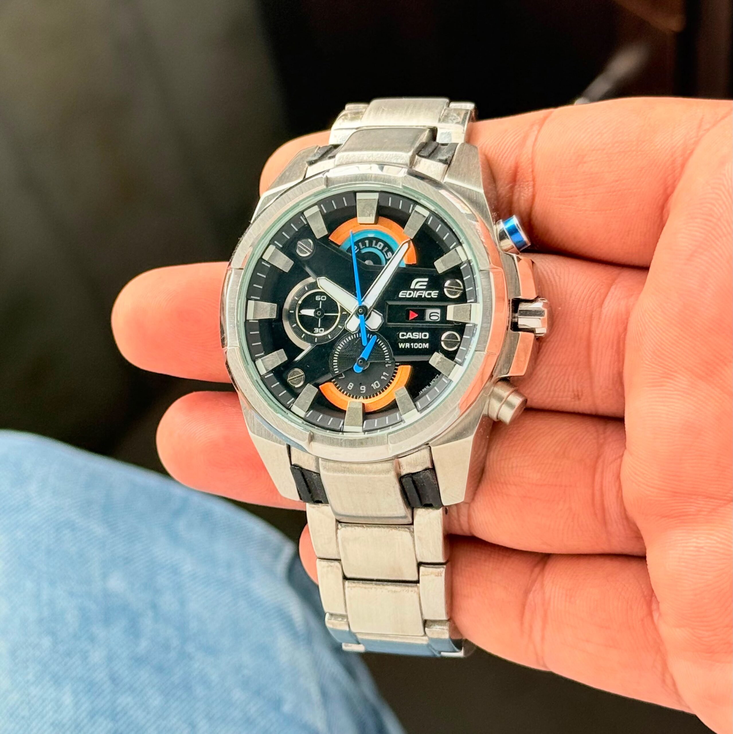 WhatsApp Image 2026-07-15 at 3.38.30 PM (1) Edifice EFR540 Casio Analog Chronograph - Image 1