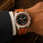 Fossil Brown Black Dial