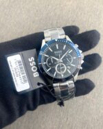 Boss Velocity Black Dial Chronograph - Image 4