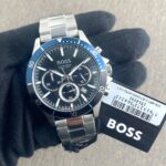 Boss Velocity Black Dial Chronograph