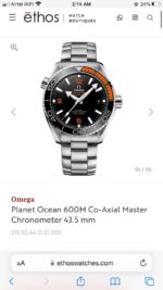 Omega Seamaster Planet Ocean Silver Automatic - Image 2