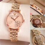 Emporio Armani Slim Rose Gold Dial - Image 3