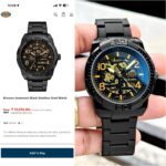 Fossil Bronson Automatic Black Dial - Image 2