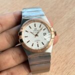Omega Constellation Gold silver Dial