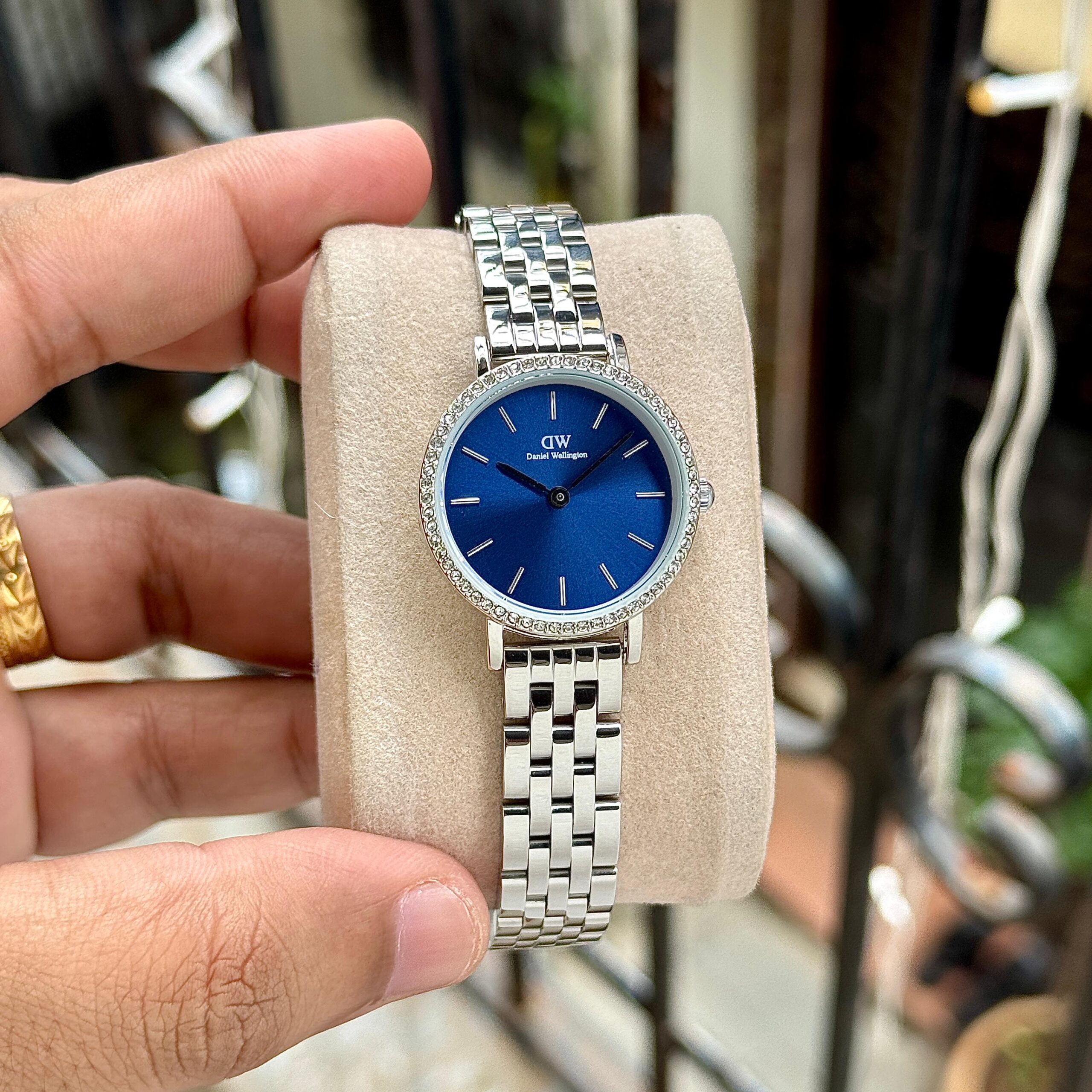 WhatsApp Image 2026-07-15 at 4.16.31 PM Daniel Wellington Petite Arctic Blue Sunray Dial - Image 1