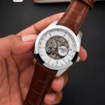 Tissot Automatic Brown White Dial