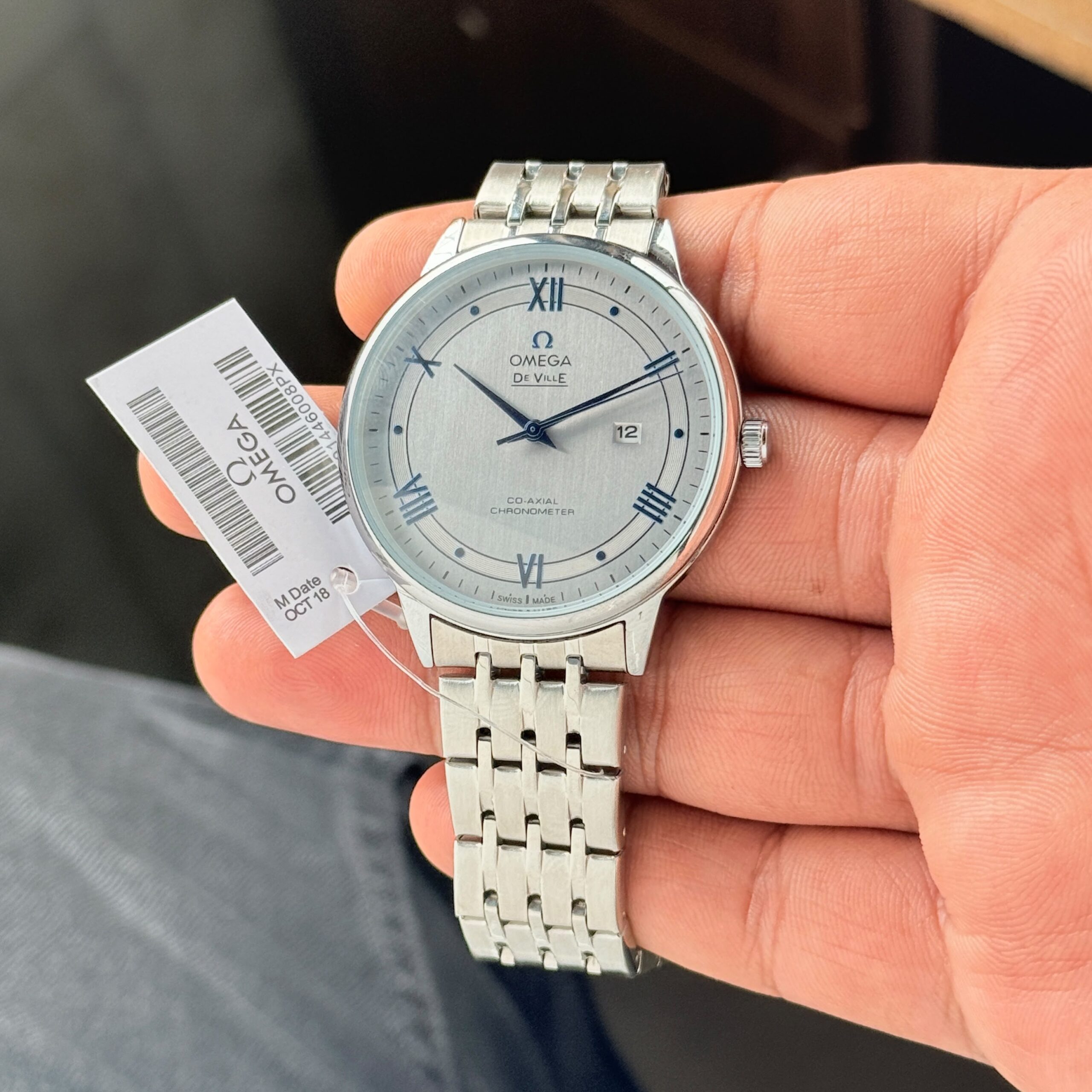 WhatsApp Image 2026-07-16 at 4.09.06 PM Omega De Ville Prestige White Dial - Image 1