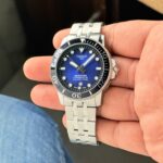 Tissot Seastar Powermatic 80 Blue Sunburst Dial - Image 2