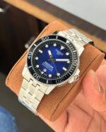 Tissot Seastar Powermatic 80 Blue Sunburst Dial - Image 3