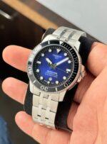 Tissot Seastar Powermatic 80 Blue Sunburst Dial - Image 6