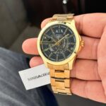 Armani Exchange Modern Automatic Gold Tone