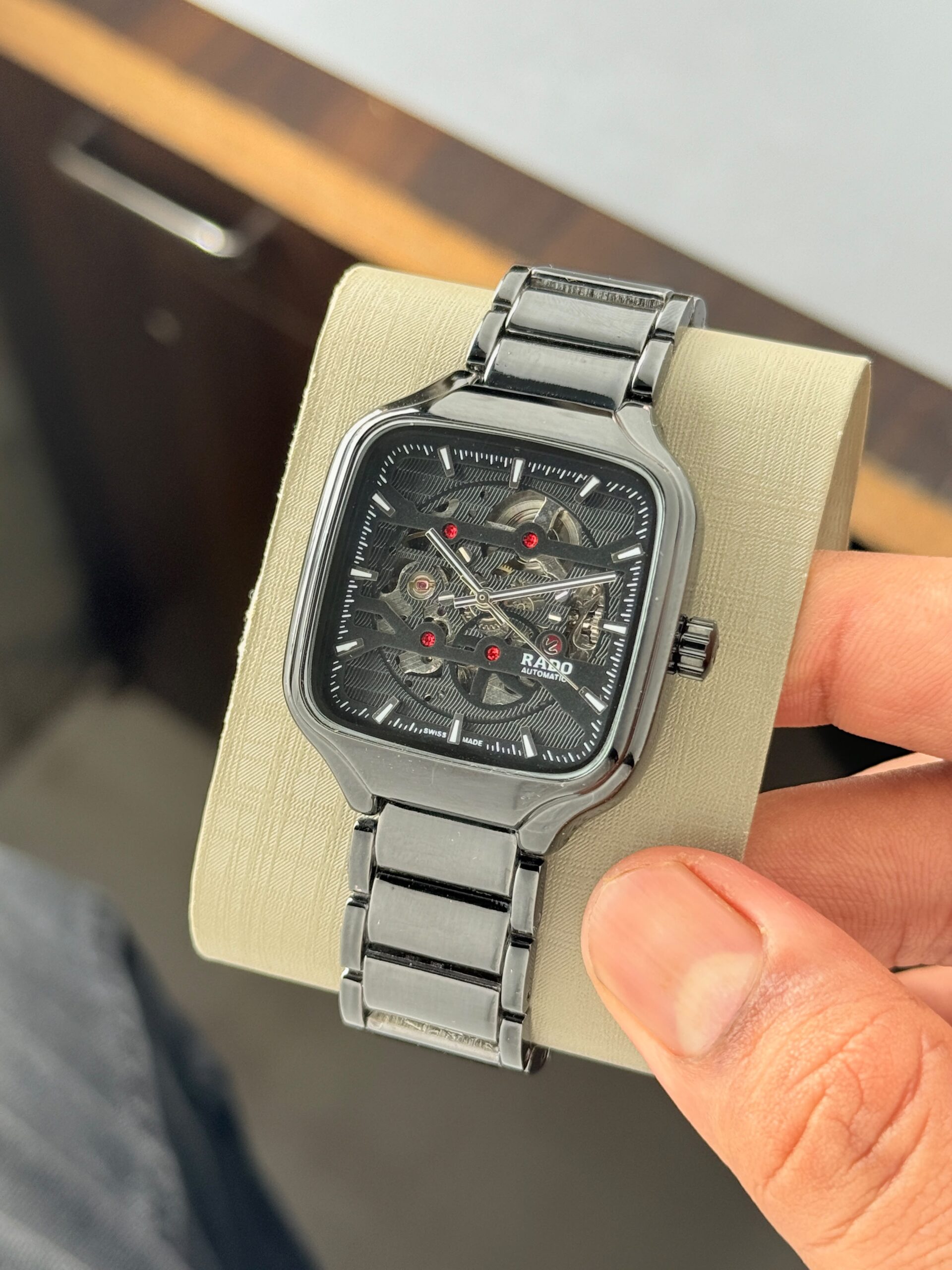 WhatsApp Image 2026-07-16 at 4.10.46 PM (1) Rado True Square Skeleton Dial Automatic - Image 1