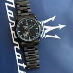 Maserati Black Analog Dial Automatic