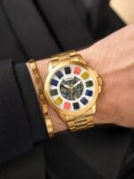 Fossil Skeleton Dial Automatic Gold - Image 3