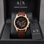 Armani Exchange Black Analog Dial