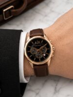 Armani Exchange Black Analog Dial - Image 5