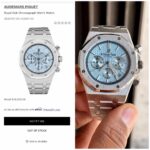 Audemars Piguet Royal Oak Blue Dial Chronograph - Image 2
