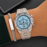Audemars Piguet Royal Oak Blue Dial Chronograph - Image 3