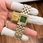 Versace PVD Gold Tone Quartz