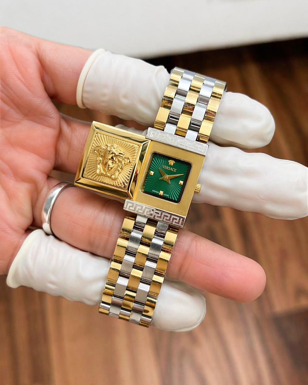 WhatsApp Image 2026-07-16 at 4.47.22 PM Versace PVD Gold Tone Quartz - Image 1