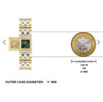 Versace Green Analog Dial Quartz - Image 4