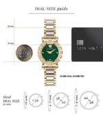 Versace Greca Glam Green Analog Dial - Image 3
