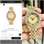 Michael Kors Harlowe Gold Sunray Dial - Image 2