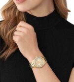 Michael Kors Harlowe Gold Sunray Dial - Image 3