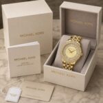 Michael Kors Harlowe Gold Sunray Dial - Image 6
