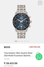 Hugo Boss Tourmaster Quartz Chronograph - Image 4