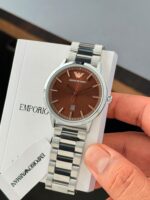 Emporio Armani Automatic Style Brown Dial - Image 2