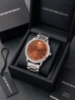 Emporio Armani Automatic Style Brown Dial - Image 5
