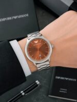 Emporio Armani Automatic Style Brown Dial - Image 6