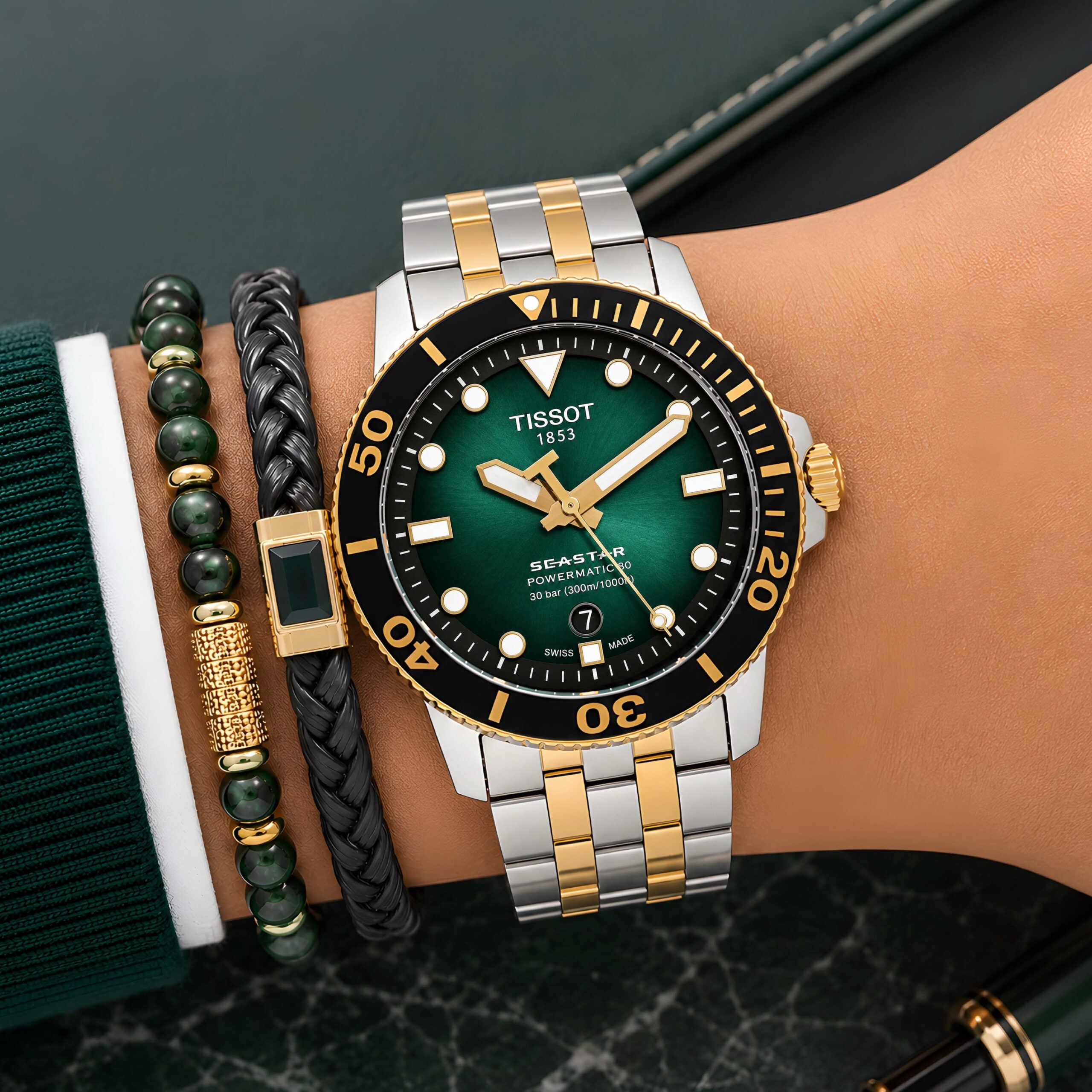 WhatsApp Image 2026-07-17 at 1.27.14 AM Tissot Seastar Powermatic 80 Green - Image 1