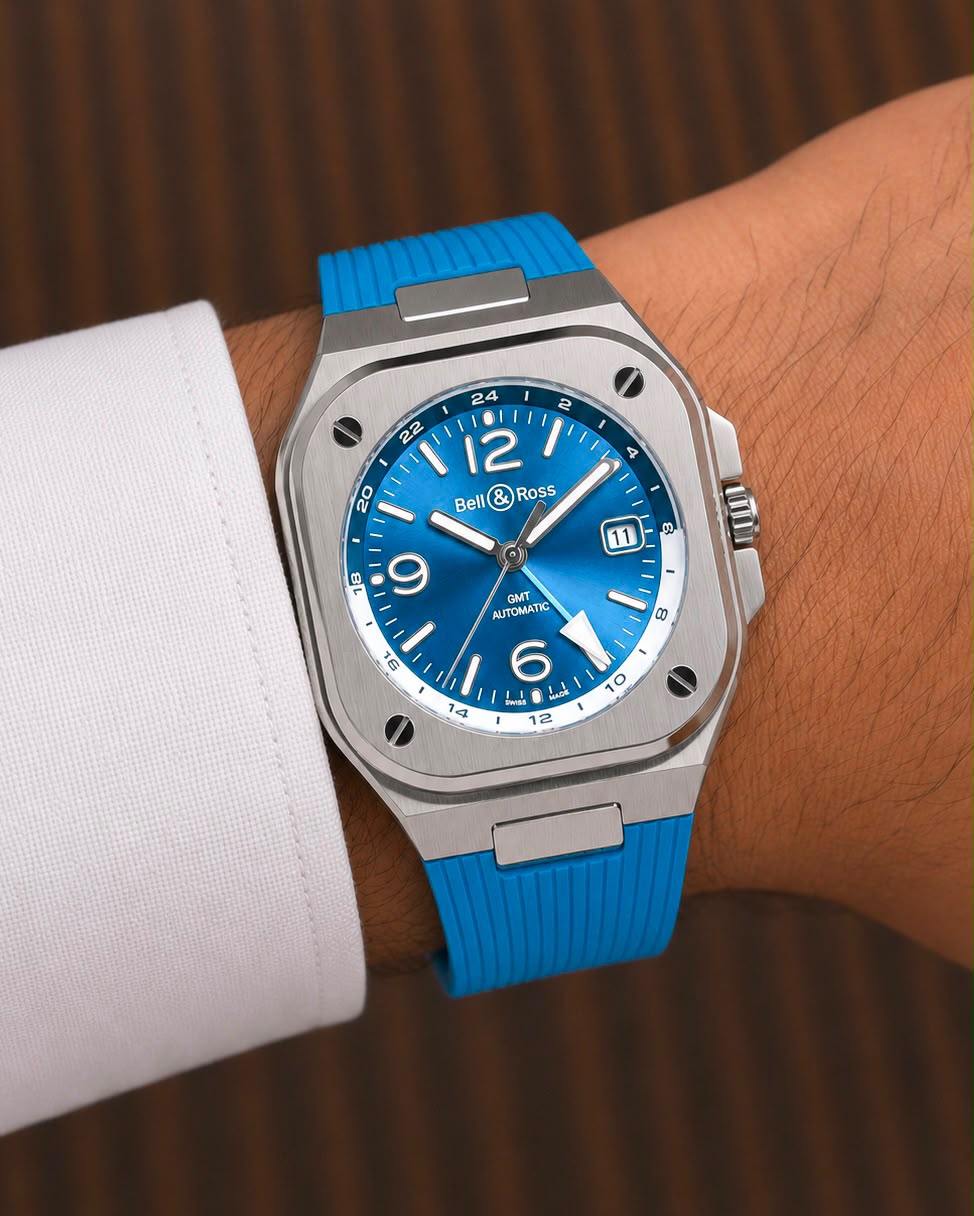 WhatsApp Image 2026-07-17 at 1.28.40 AM Bell & Ross Dual Time Zone Blue Automatic - Image 1