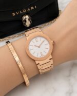Bvlgari Marble Dial Rose Gold - Image 2