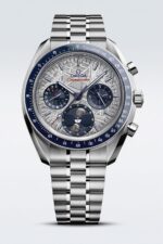 Omega Speedmaster Moonphase Grey Blue Dial - Image 2