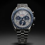 Omega Speedmaster Moonphase Grey Blue Dial - Image 3