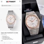 Tissot Silver Gold-Tone Automatic - Image 4