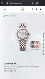 Rolex Oyster Perpetual Diamond-Style Dial - Image 4
