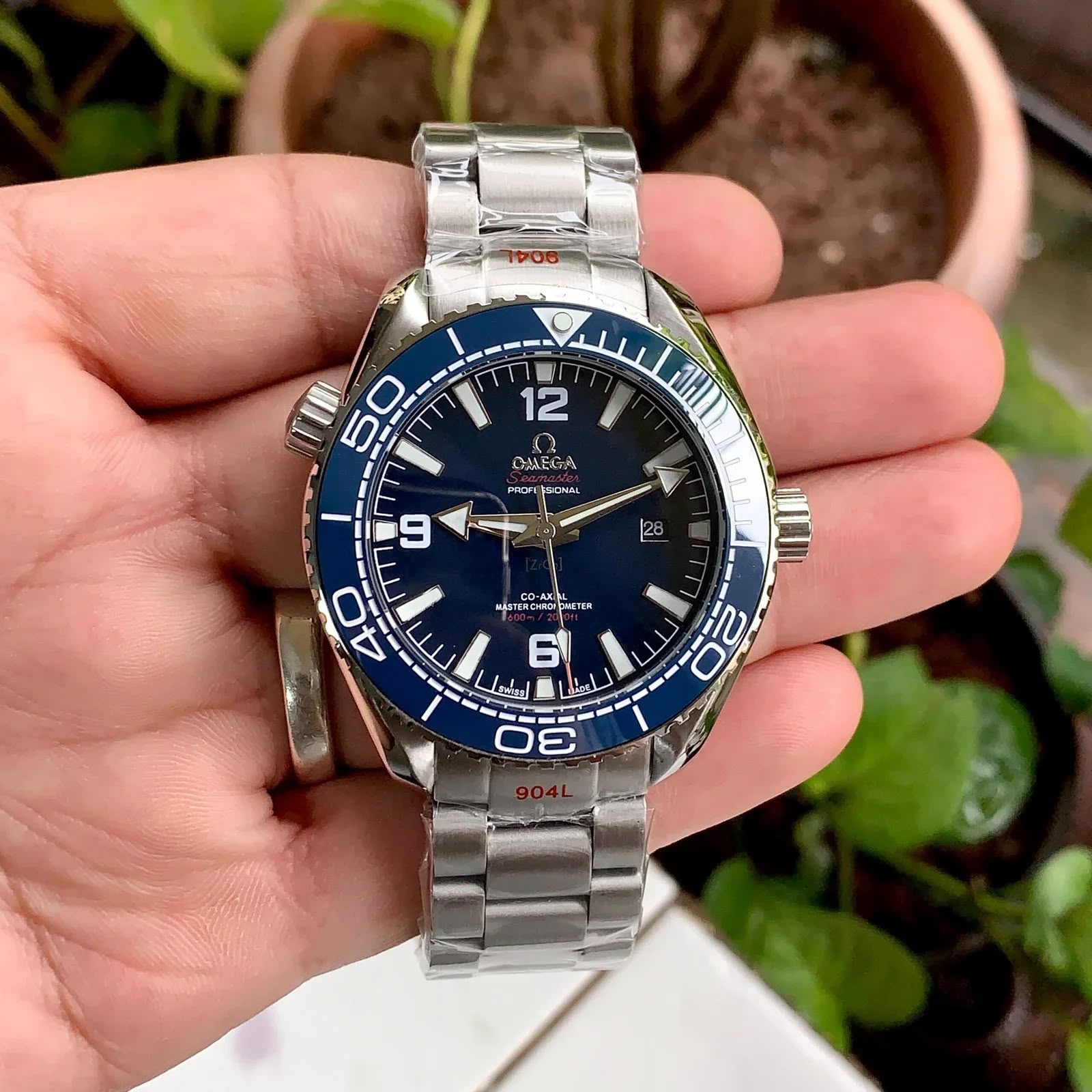 WhatsApp Image 2026-07-17 at 10.35.02 PM (2) Omega Seamaster Planet Ocean Silver Automatic - Image 1