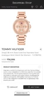 Tommy Hilfiger Rose Gold-Tone Dial - Image 3