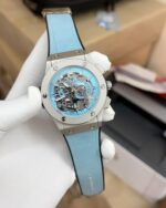 Hublot Ice Blue Leather Quartz - Image 3
