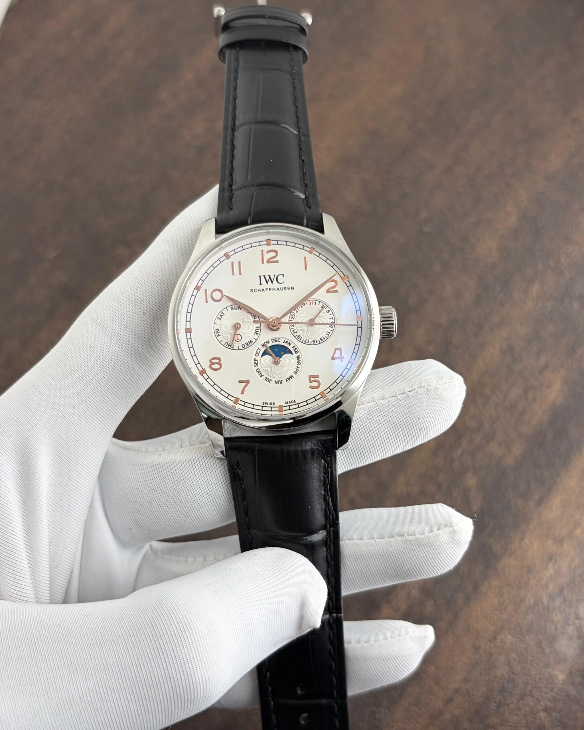 WhatsApp Image 2026-07-17 at 10.37.36 PM (2) IWC Portugieser Chronograph White Dial - Image 1
