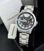 Armani Exchange White & Blue Dial