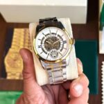 Rolex Automatic Open Heart White Dial - Image 4